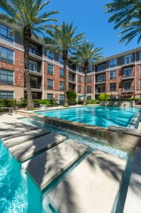 One Bedroom Apartments for Rent in Houston, TX - Pool with Tanning Shelves 